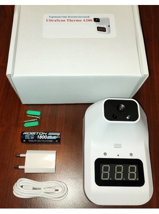 Инфракрасный бесконтактный термометр с настенным креплением Thermo A200